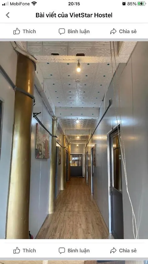Vietstar Buffet Club & Hostel Star Ho Chi Minh-staden